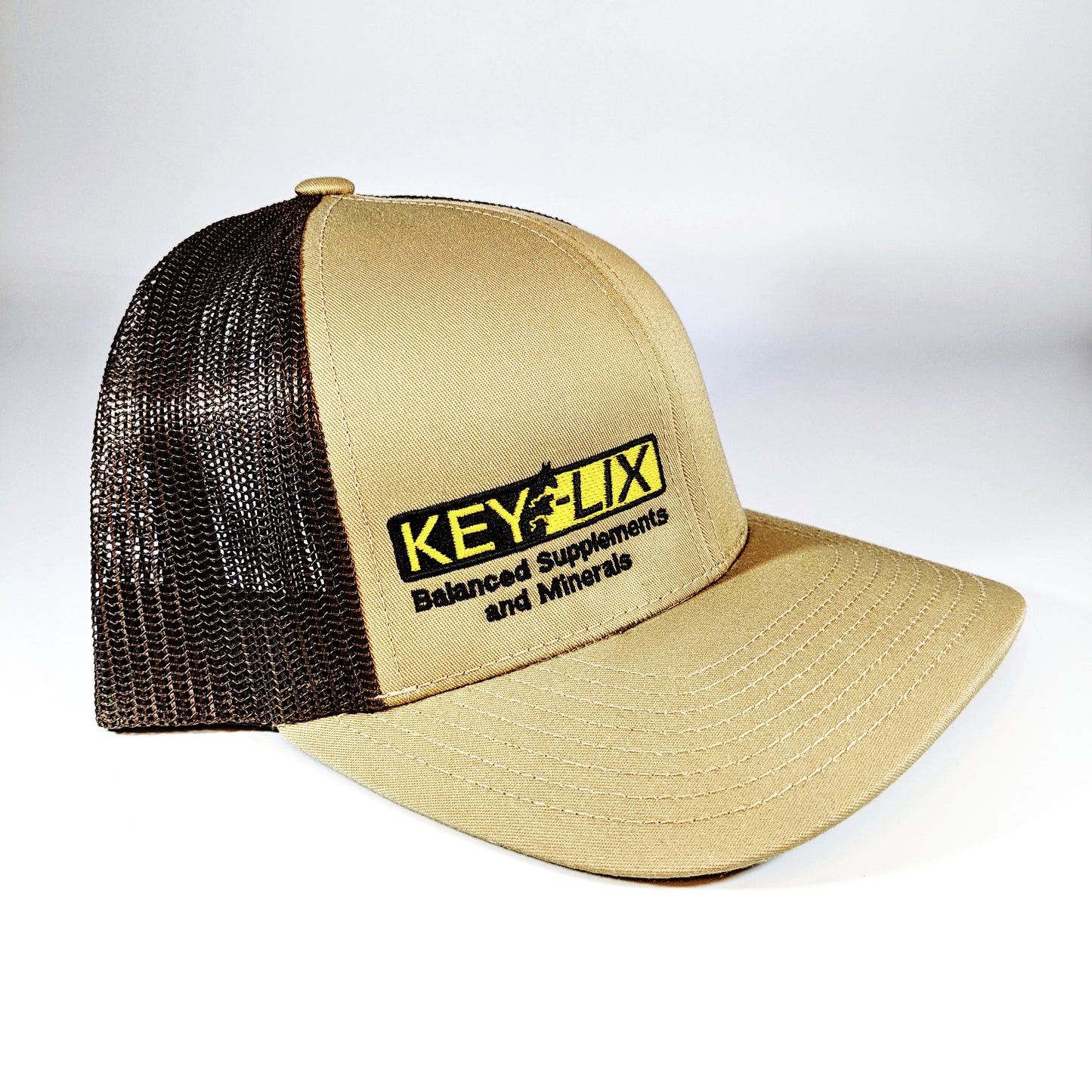 Key-Lix Trucker Hat - Khaki/Brown
